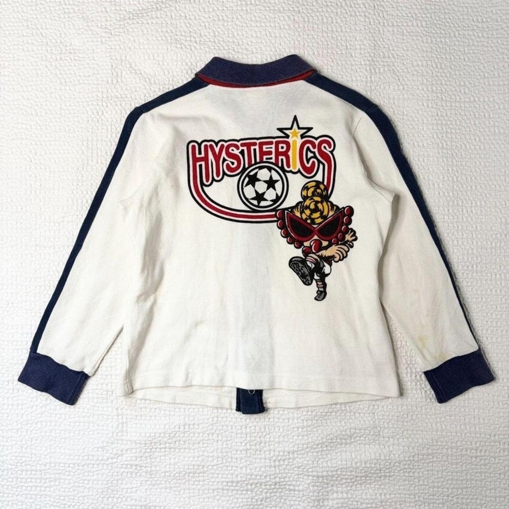 Hysteric Glamour graphic button up polo shirt